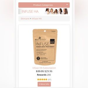 Best anti aging water charger! Ingestible Hyaluronic Acid